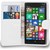 Cüzdanlı Deri Nokia Lumia 830 Kılıf Beyaz