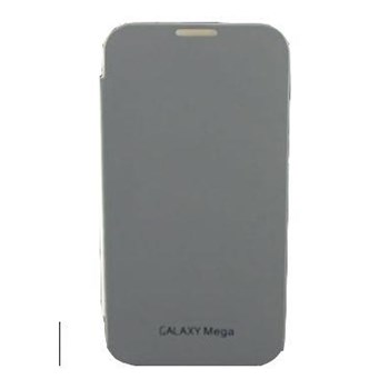 Samsung Galaxy 9200 Mega Kılıf Kapaklı Flip Cover Beyaz