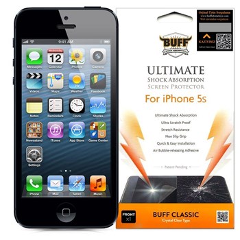 BUFF iPhone 5S Darbe Emici Ekran Koruyucu Film