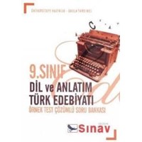 9. Sınıf Dil ve Anlatım Türk Edebiyatı Örnek Test Çözümlü Soru Bankası (ISBN: 9786051233468)