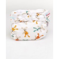 BAMBOOTY REAL NAPPIES - EASY NIGHT TEDDY BEAR- X-LARGE (XL)