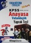KPSS Anayasa Vatandaşlık Yaprak Test (ISBN: 9786054391042)