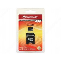 Transcend MicroSDHC 4GB TS4GUSDHC4