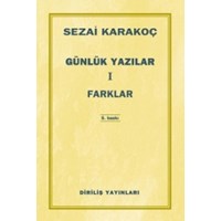 Günlük Yazılar 1 - Farklar (ISBN: 2081234500458)