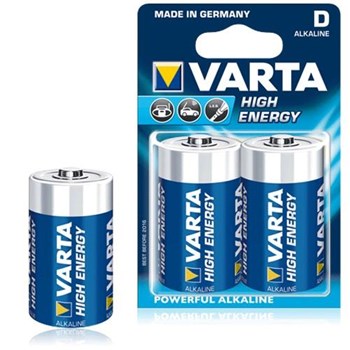 Varta 4920 High Energy D Size 2li Büyük Boy Pil