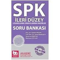 Akademi Yayınları - SPK İleri Düzey Soru Bankası / Adalet Hazar - Şenol Babuşcu - Sezercan Bektaş - Mahmut Ceylan (ISBN: 9789759138783)