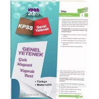 Genel Yetenek Çek Kopart Yaprak Test (ISBN: 9786054661275)
