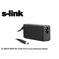 S-Lınk Sl-Nba74 65W 19V 3.42A 5.5-2.1 Notebook Adaptörü