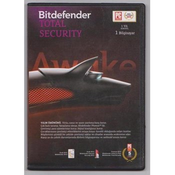 Bitdefender Total Security 1Yıl 1Pc