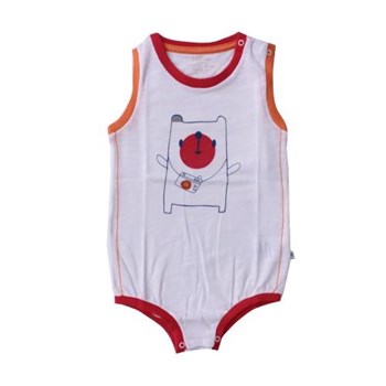 Aziz Bebe 1263 Çıtçıtlı Bebek Body Ekru 6-9 Ay (68-74 Cm) 33443214