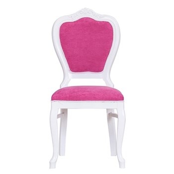 3A Mobilya Pink Oymalı Sandalye Pembe 29999593