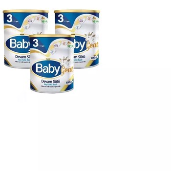 Baby Goat 1 Keçi Sütü Bazlı 0-6 Ay 3x400 gr Çoklu Paket Bebek Sütü