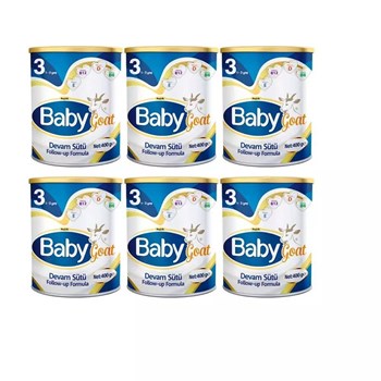 Baby Goat 3 1-3 Yaş 6x400 gr Devam Sütü