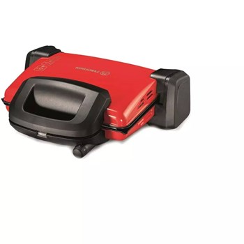 Korkmaz Kompakto Maxi A313-02 1800 W 4 Adet Pişirme Kapasiteli Teflon Çıkarılabilir Plakalı Izgara ve Tost Makinesi