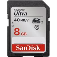 Sandisk 8GB Class10 Ultra SD 40MB/s Hafıza Kartı