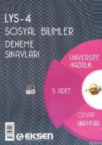 LYS 4 Sosyal Bilimler Deneme Sınavları (ISBN: 9786053801658)