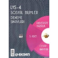 LYS 4 Sosyal Bilimler Deneme Sınavları (ISBN: 9786053801658)