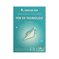 8. Sınıflar için SBS'ye Hazırlık ve Okula Yardımcı Fen ve Teknoloji Soru Bankası - Evrim Orhan 9786054767151