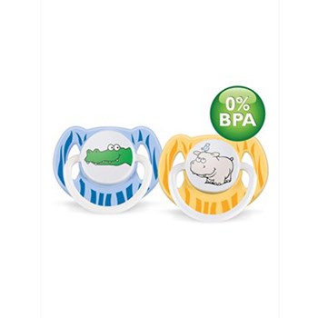 Philips Avent Scf172/62 0% Bpa Yalancı Emzik Desenli 2'Li 6-18 Ay 21108666