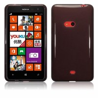 Microsonic Glossy Soft Kılıf Nokia Lumia 625 Siyah