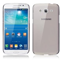 Microsonic Transparent Soft Samsung Galaxy Grand 2 Kılıf Siyah
