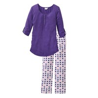 bpc bonprix collection Emzirme özellikli pijama (2 parça set) - Beyaz 20143846