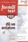 Formül YGS Dil ve Anlatım Test (ISBN: 9786054800476)