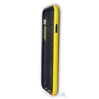 iPhone 6 Slikon Sarı Bumper Arka Kapak