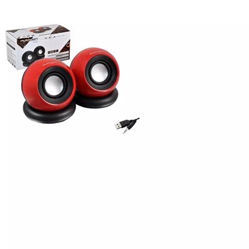 Platoon PL-4122 10W 1+1 USB Mini Speaker Kırmızı