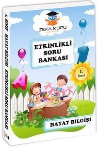 1. Sınıf Hayat Bilgisi Etkinlikli Soru Bankası Zeka Küpü Yayınları (ISBN: 9786054856756)