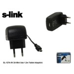 S-Link Sl-127a 9v 2a 1.2m Mini Usb Tablet Adaptörü