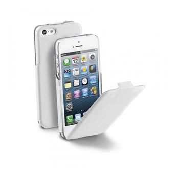 Cellular Line Iphone 5 Slim Flap Beyaz Kılıf