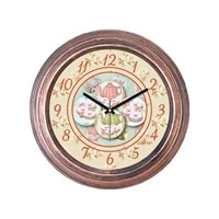 Cadran Dekoratif Vintage Duvar Saati Bakır Demlikler 32757388