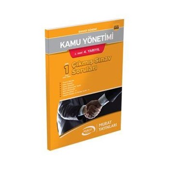 AÖF KAMU YÖNETIMI ÇIKMIŞ SINAV SORULARI 2. SINIF BAHAR 2 (ISBN: 9789944665421)