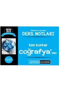 KPSS Coğrafya Ders Notları Pegem Yayınları 2015 (ISBN: 9786053649274)