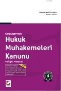 Hukuk Muhakemeleri Kanunu ve Ilgili Mevzuat (ISBN: 9789750225055)