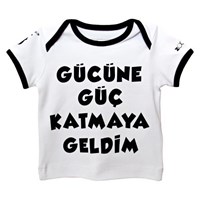 Beşiktaş Lisanslı T-Shirt Beyaz Güç - 21901950