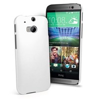 Microsonic Premium Slim HTC One M8 Beyaz Kılıf