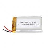 Power-Xtra PX 863450 3.7V 1500mAh Lityum Polimer Pil - Batarya Navigasyon pili, GPS pili