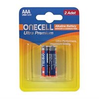 Onecell Ultra Premıum Alkalin AAA Boy Pil 2`li