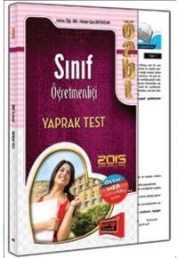 ÖABT Sınıf Öğretmenliği Yaprak Test 2015 (ISBN: 9786051572987)