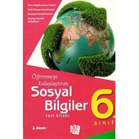6.Sınıf Sosyal Bilgiler Test Kitabı Batı Akademi Yayınları (ISBN: 9786054542703)