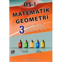 Palme LYS 1 Matematik Geometri 3 Çözümlü Deneme Seti (ISBN: 9786053553588)