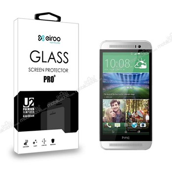Eiroo HTC One E8 Tempered Glass Cam Ekran Koruyucu