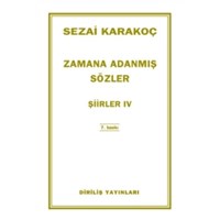 Şiirler 4 - Zamana Adanmış Sözler (ISBN: 2081234500236)