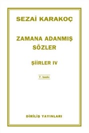 Şiirler 4 - Zamana Adanmış Sözler (ISBN: 2081234500236)