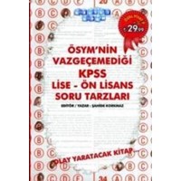 ÖSYM\'nin Vazgeçemediği KPSS Lise Ön Lisans Soru Tarzları (ISBN: 9786054719532)