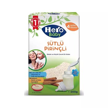 Ülker Hero Baby Sütlü Muzlu Pirinçli 200 gr Kaşık Maması