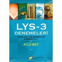 FDD LYS 3 Denemeleri 4'Lü Set (ISBN: 9786053210146)