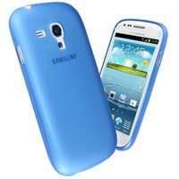 ModaGsm Galaxy S3 Mini İnce Mavi KapakMGSYZCJW356